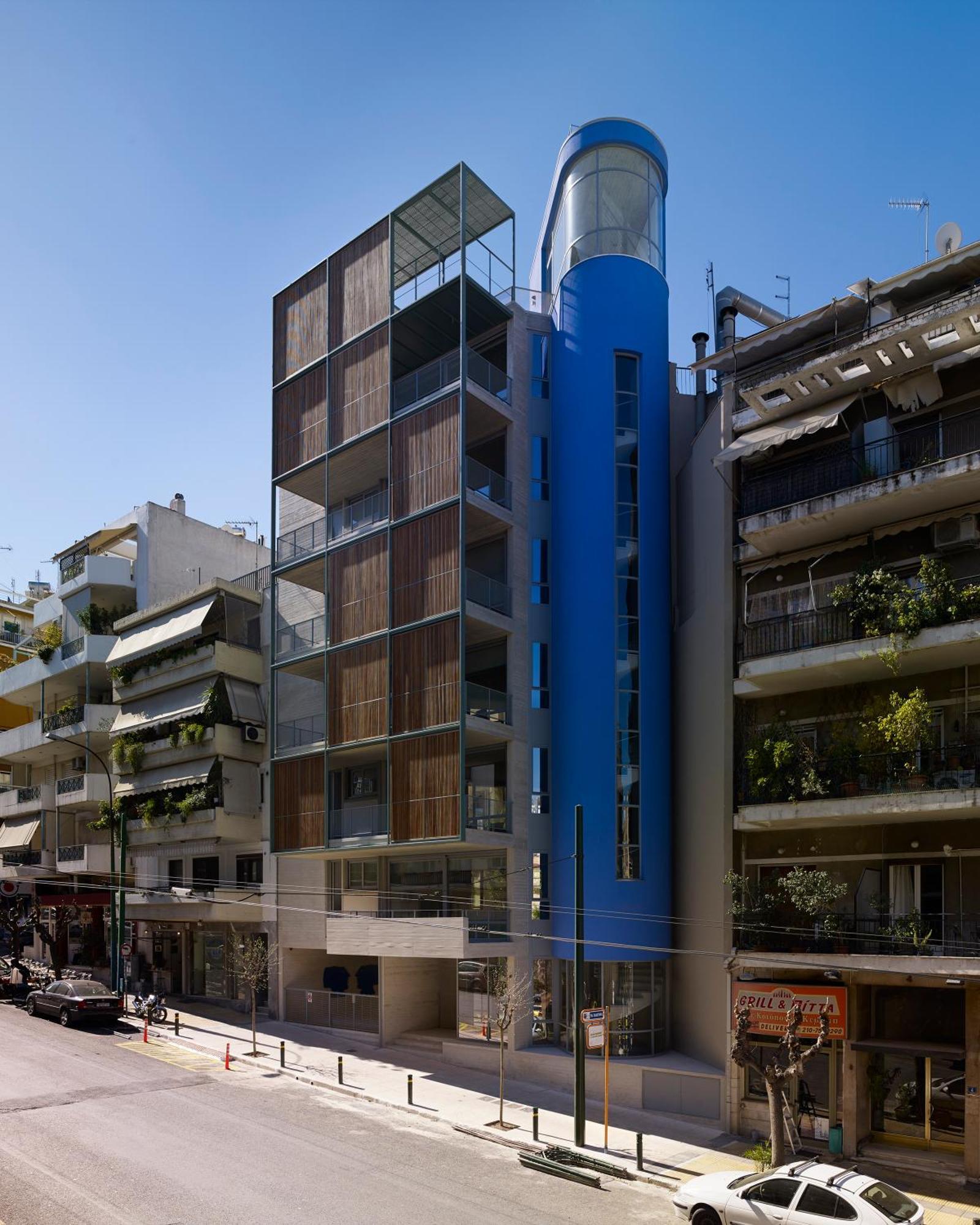 Athens Bluebuilding Apartment Bagian luar foto