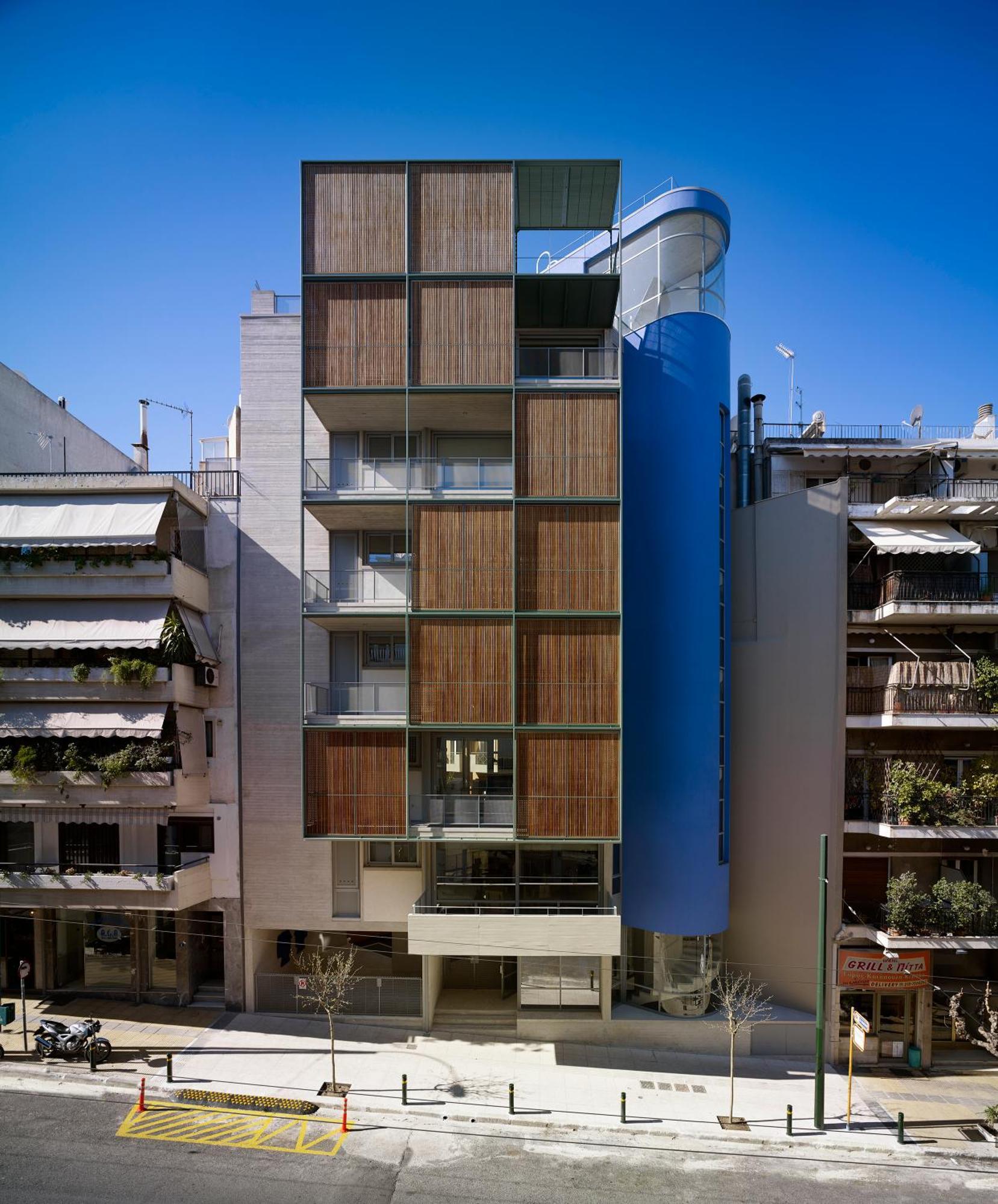 Athens Bluebuilding Apartment Bagian luar foto