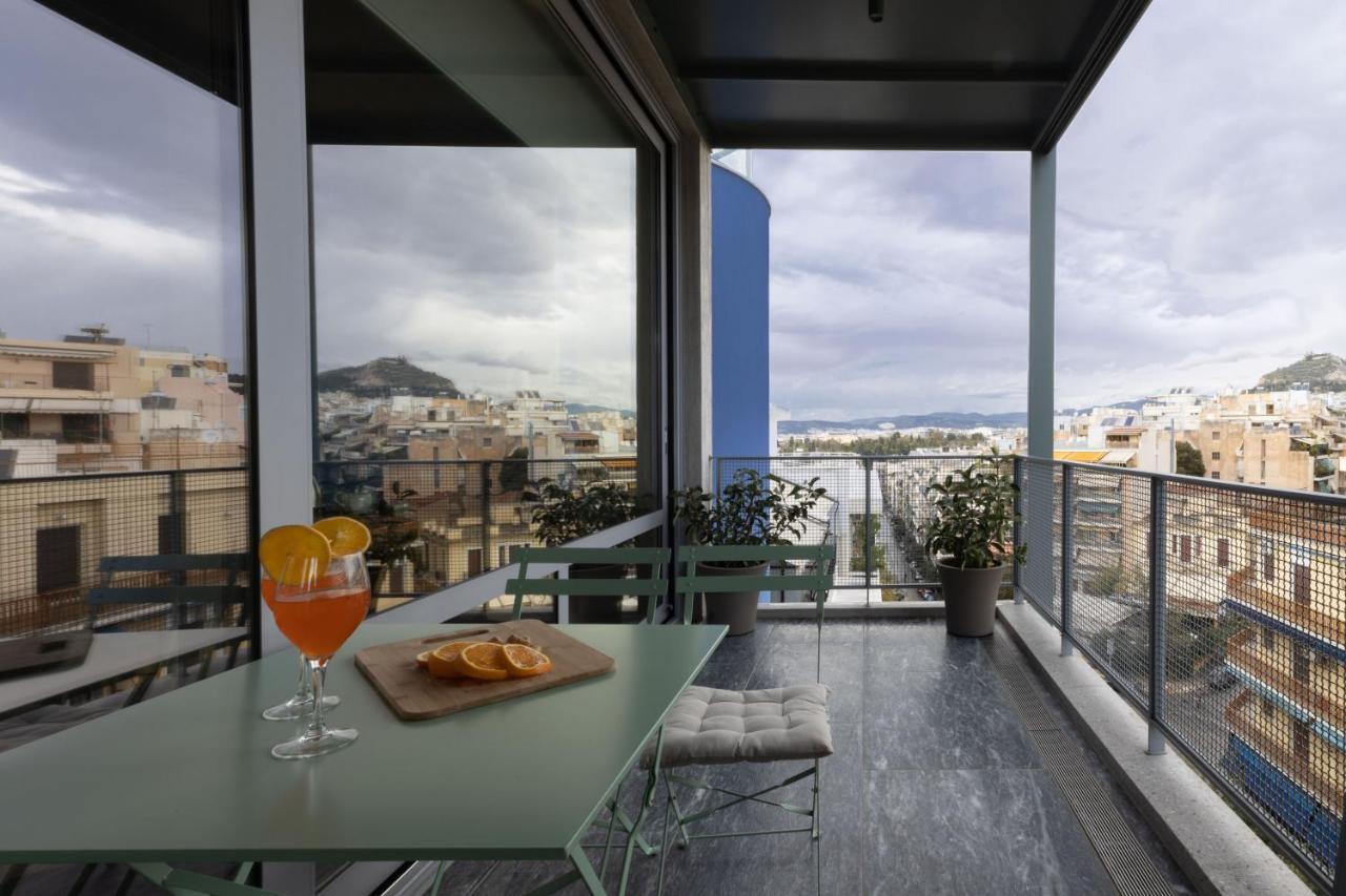 Athens Bluebuilding Apartment Bagian luar foto